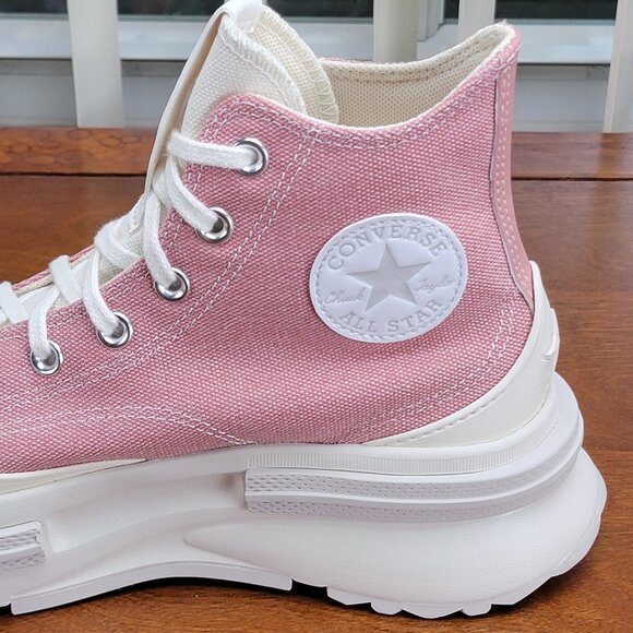 Converse Women's Run Star Legacy CX Hi Canvas A00873C Rush Pink Multi Sizes - Picture 11 of 12